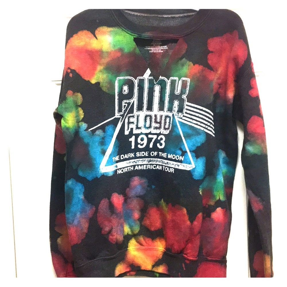 Acid Wash Pink Floyd Sweatshirt